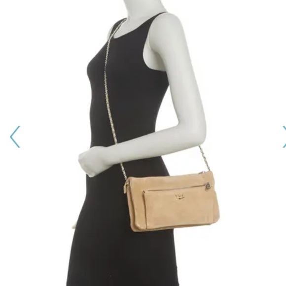 Zadig & Voltaire Rick Blason Suede Crossbody Bag - Picture 10 of 10